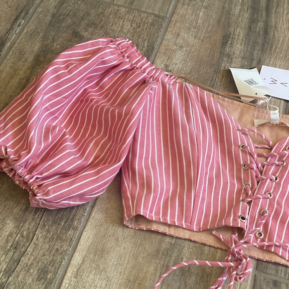 Nordstrom WAYF Crop Top Sz. Small - Picture 4 of 4